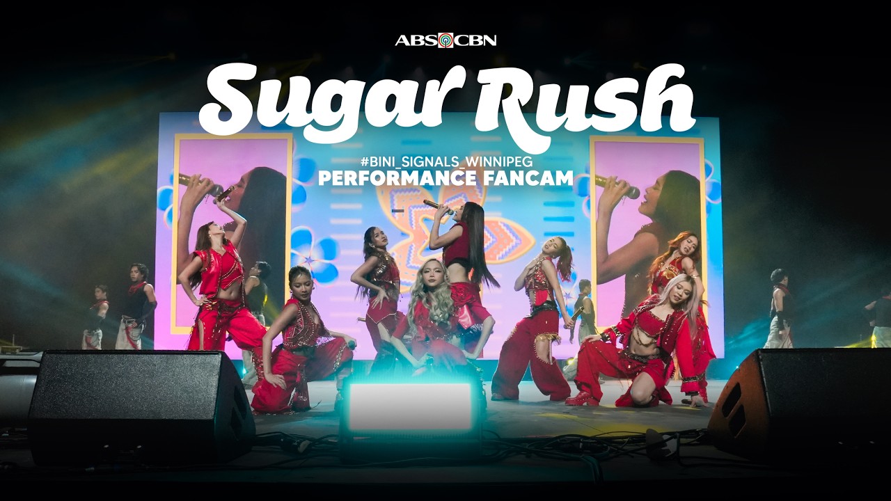 #BINI : 'Sugar Rush' at BINI Signals World Tour 2026 - Winnipeg Performance Fancam cover art