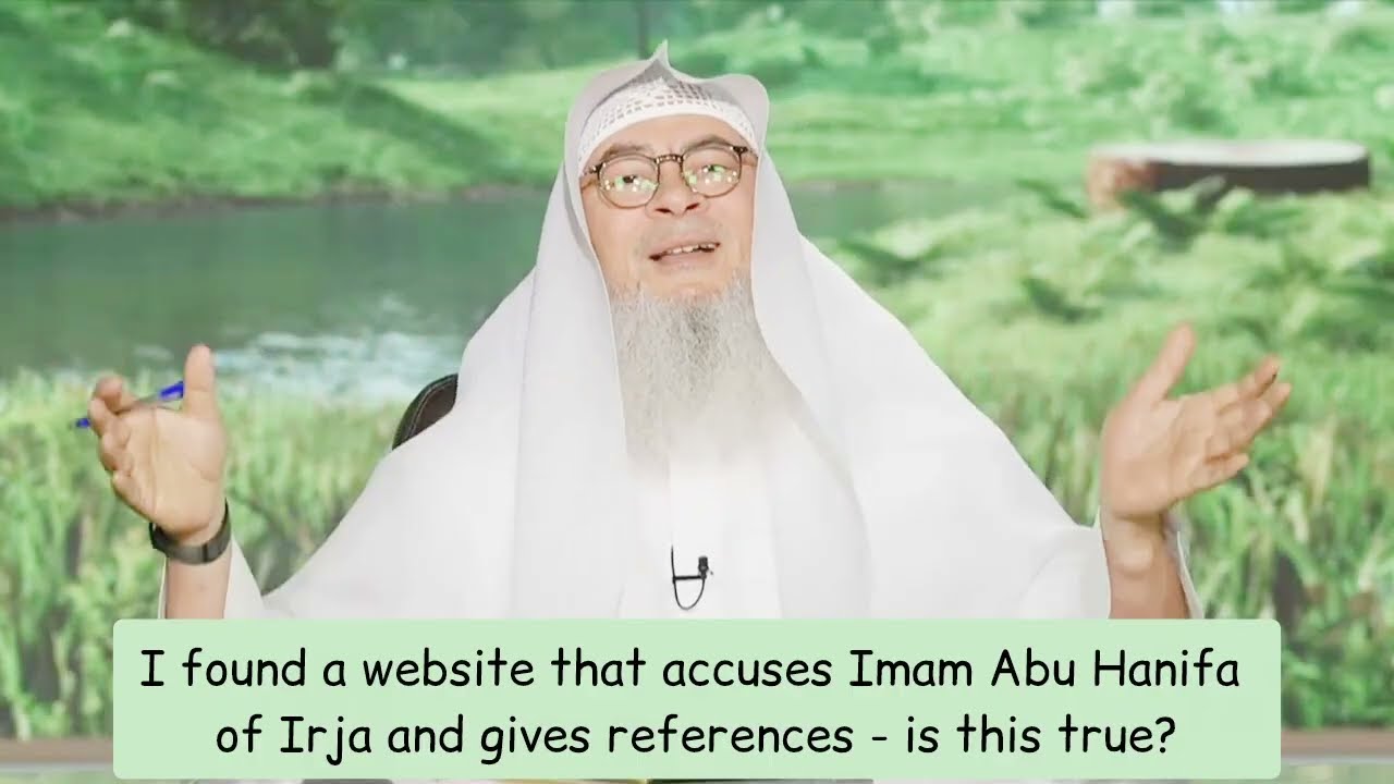 I found a website accusing Imam Abu Hanifa of Ijra & it gives references, is it true? assim alhakeem cover art