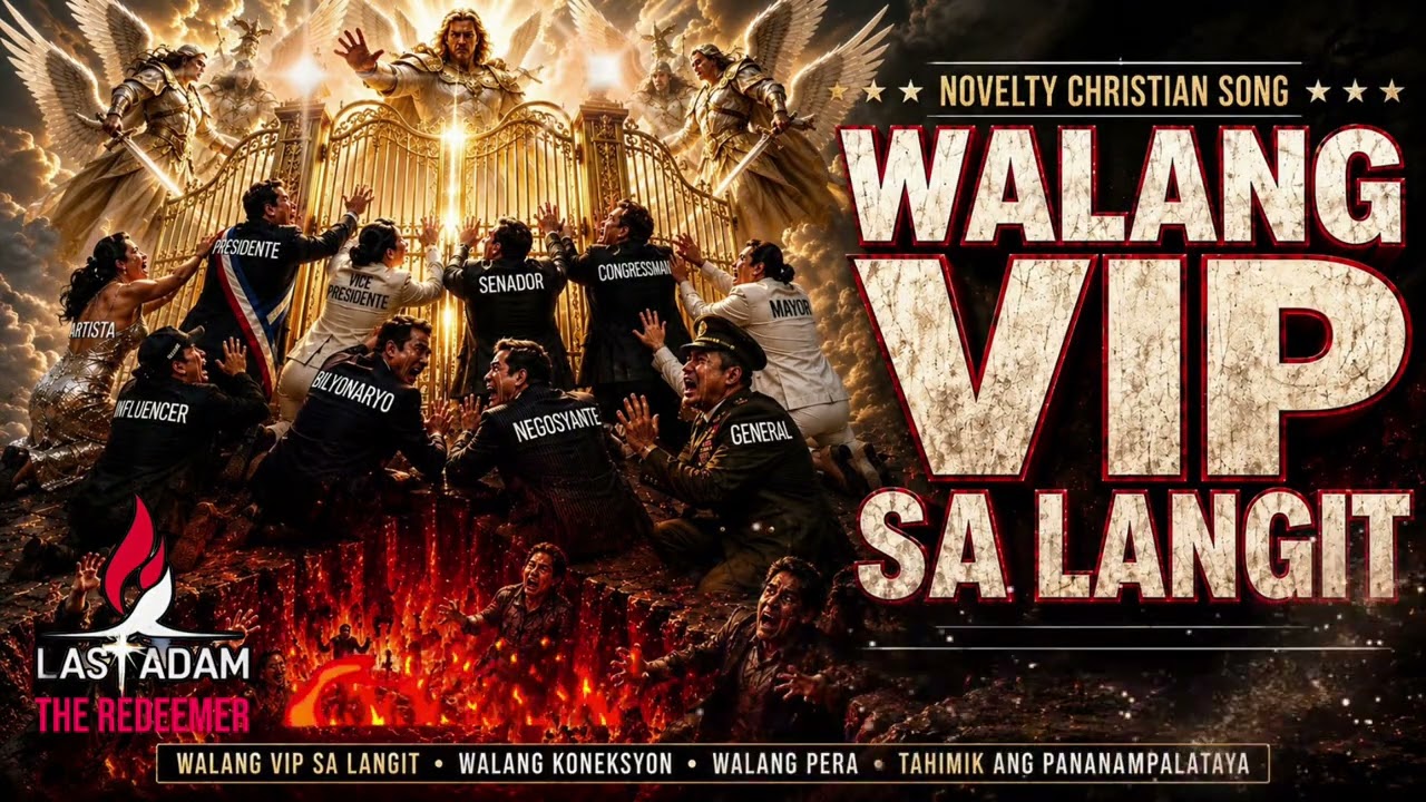 WALANG VIP SA LANGIT! 😱 Senador, Artista o Bilyonaryo Ka Man | Christian Novelty Songs cover art