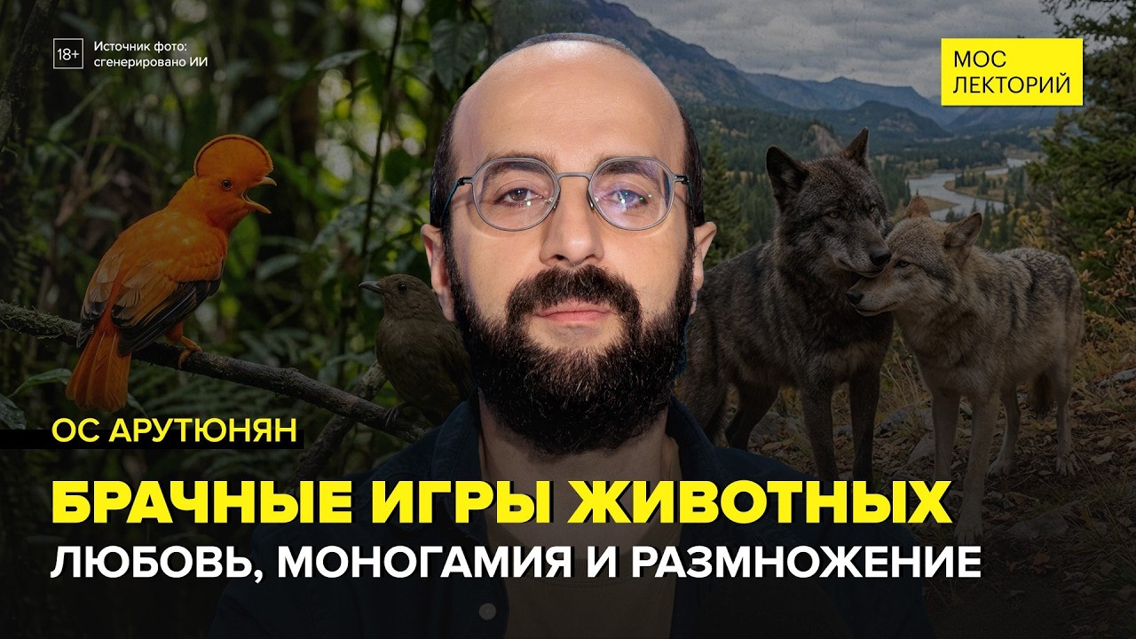 Брачные игры животных | Ос Арутюнян Лекция 2026 | Мослекторий cover art