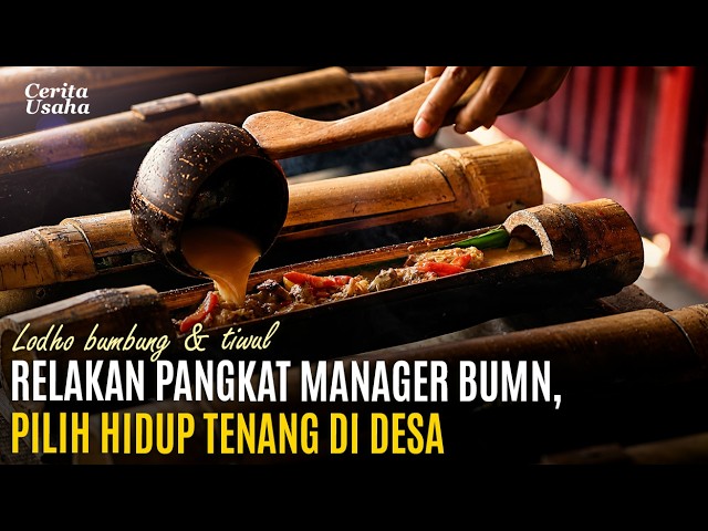 Relakan Pangkat Manager BUMN, Demi Hidup Tenang Pilih Jual Tiwul & Lodho Bumbung cover art