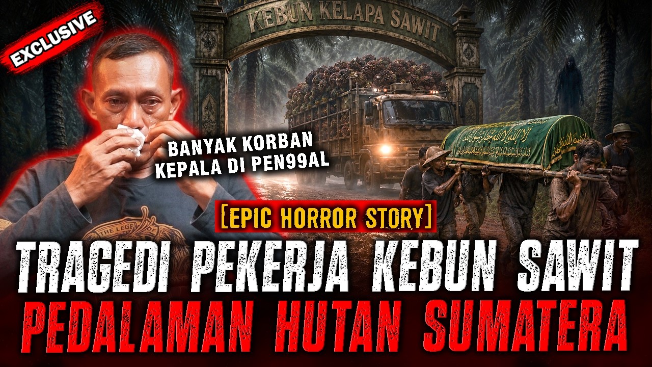 AL-FATIHAH UNTUK ALMARHUM ! GA KEBAYANG SEREMNYA, PEKERJA SAWIT DI PEDALAMAN HUTAN SUMATERA ! cover art