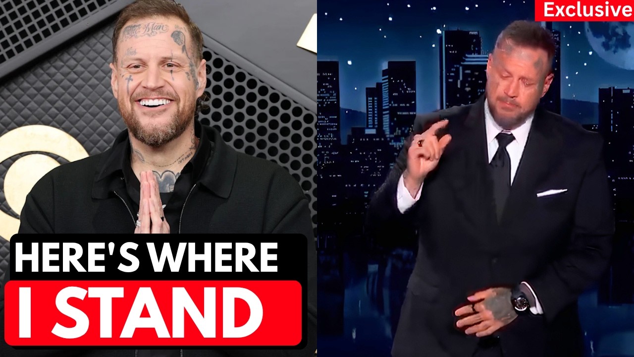 Jelly Roll Addresses Politics on Jimmy Kimmel After Trump Backlash cover art