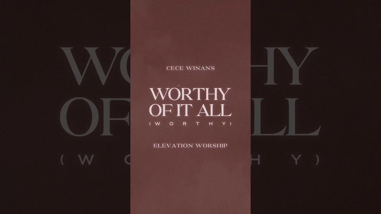 Day and night, night and day, let incense arise - Worthy Of It All (Worthy) feat. Elevation Worship cover art