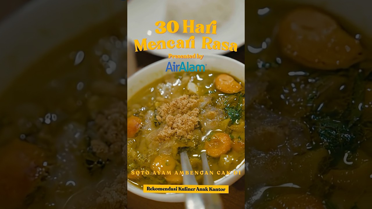 30 Hari Mencari Rasa: Soto Ambengan Cak Di (11/30) #cxomedia #30harimencarirasa #kuliner cover art