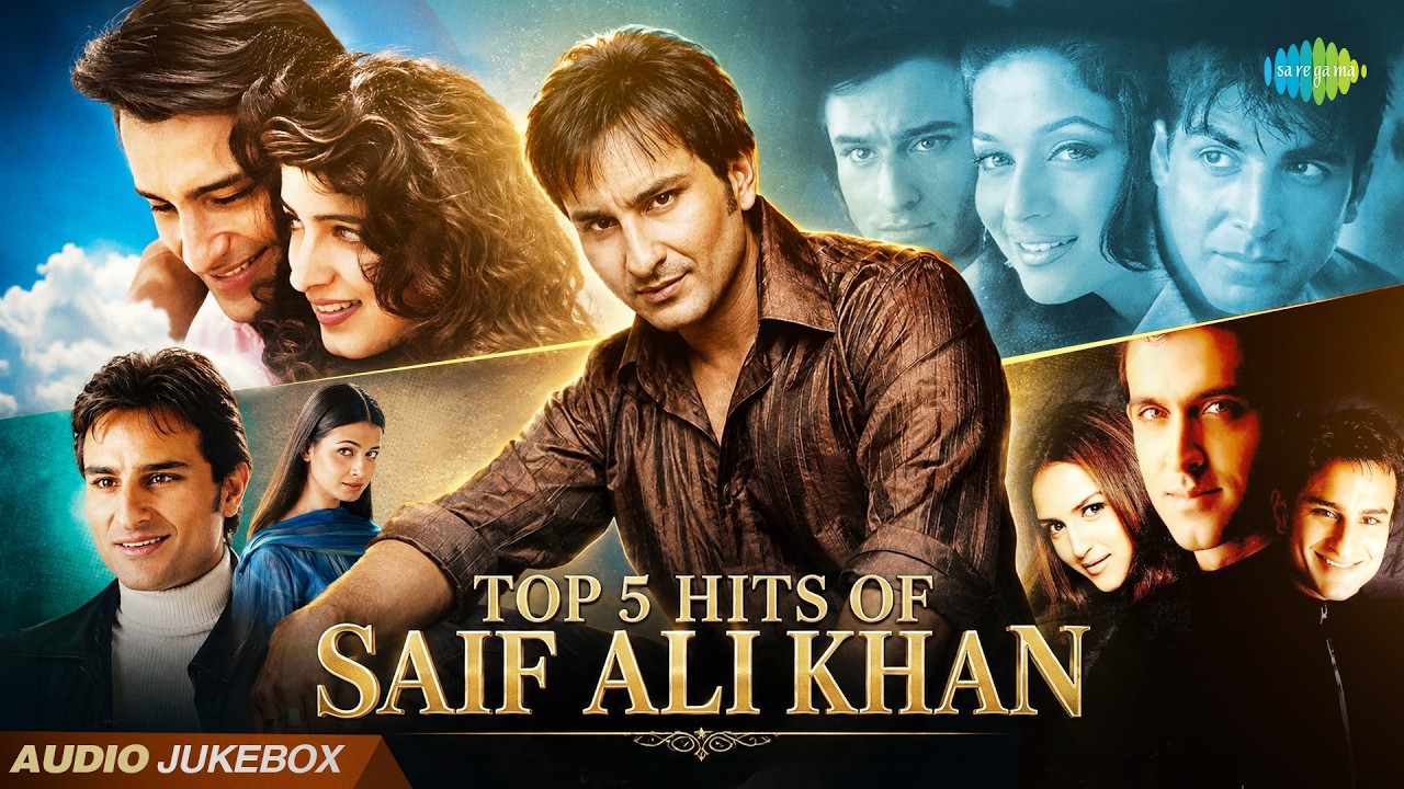 Top 5 Hits of Saif Ali Khan | Mera Chand Mujhe Aaya Hai Nazar | Dilko Tumse Pyar Hua cover art
