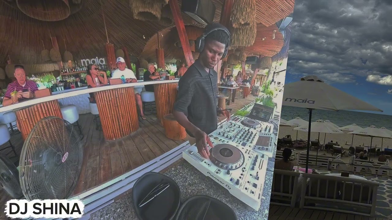 DJ SHINA | Afrobeats & Amapiano | Live Mix from MAIA BEACH BAR | 2026 cover art