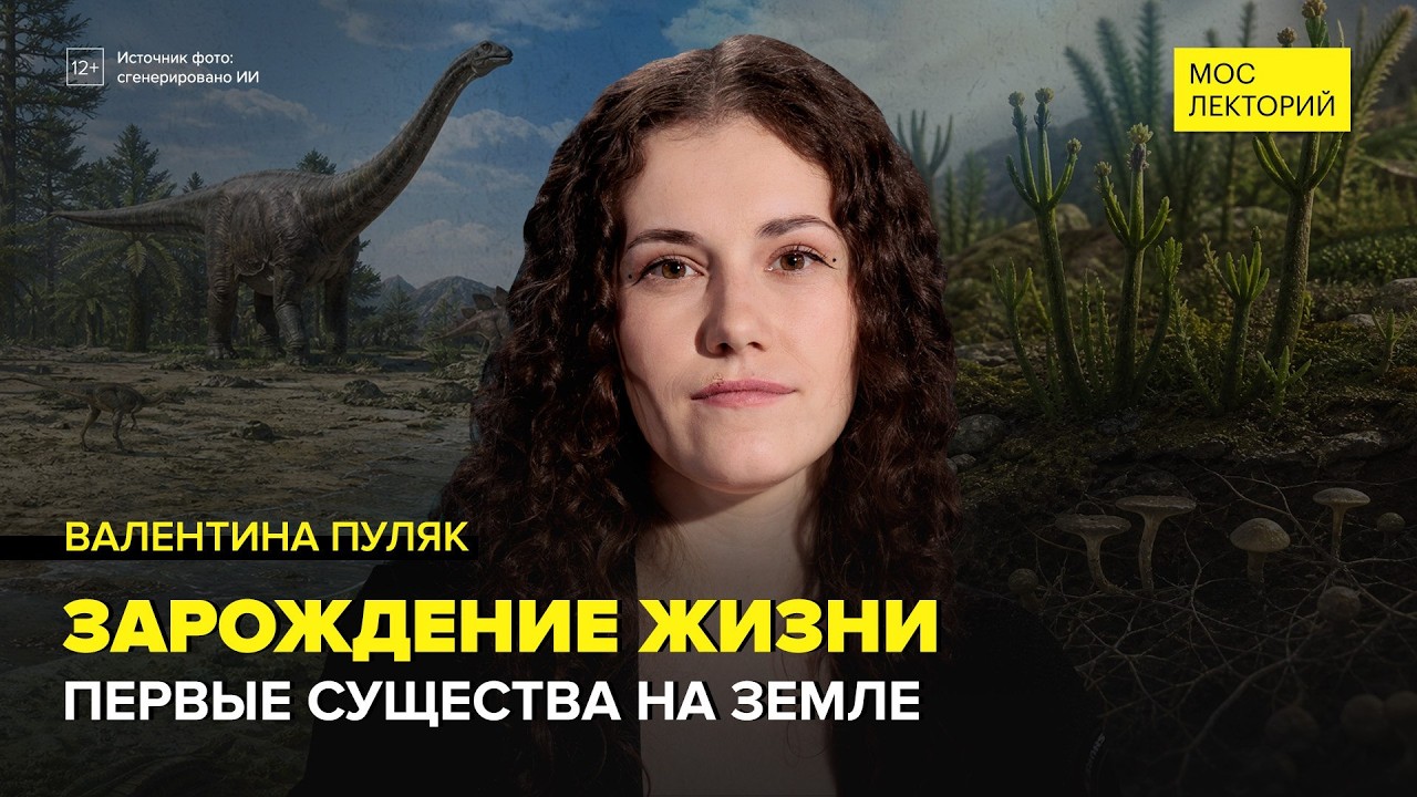 Зарождение жизни | Валентина Пуляк Лекция 2026 | Мослекторий cover art