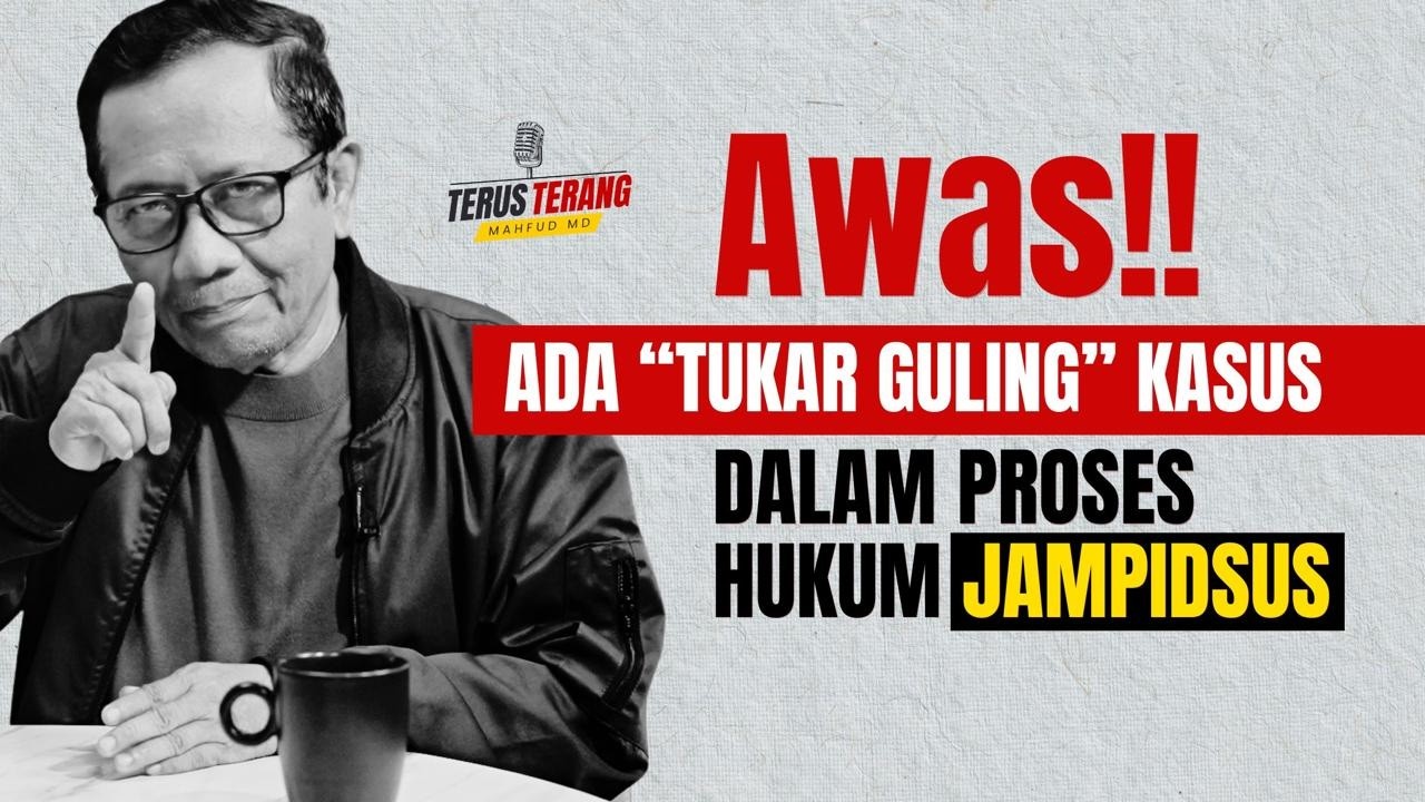 MAHFUD MD JAWAB PERTANYAAN, HARUSKAH JAKSA AGUNG MUNDUR? cover art