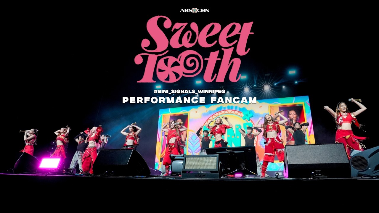 #BINI : ‘Sweet Tooth' at BINI Signals World Tour 2026 - Winnipeg Performance Fancam cover art