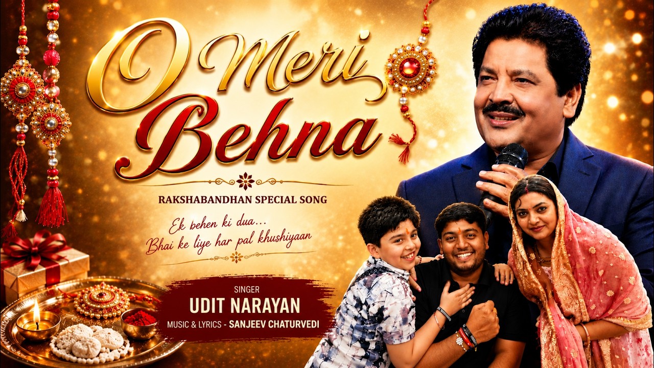 O Meri Behna ❤️ | The Ultimate Raksha Bandhan Song | Udit Narayan & Sanjeev Chaturvedi cover art
