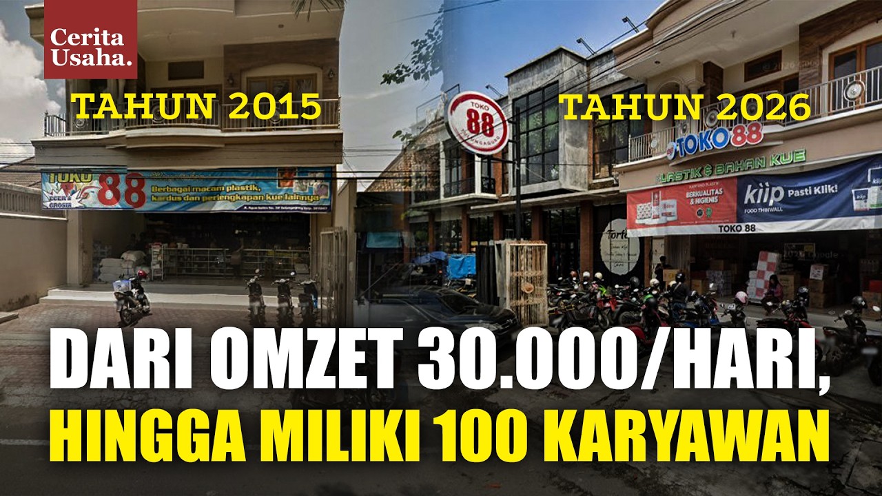 Awal Buka Cuma Untung 30 Ribu, Kini Toko Retail Ini Berkembang Punya Ratusan Karyawan cover art