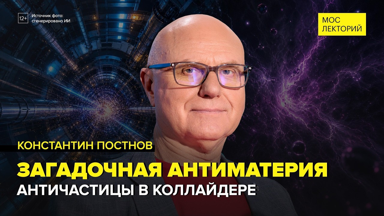 Антимиры, античастицы и антиматерия | Константин Постнов Лекция 2026 | Мослекторий cover art