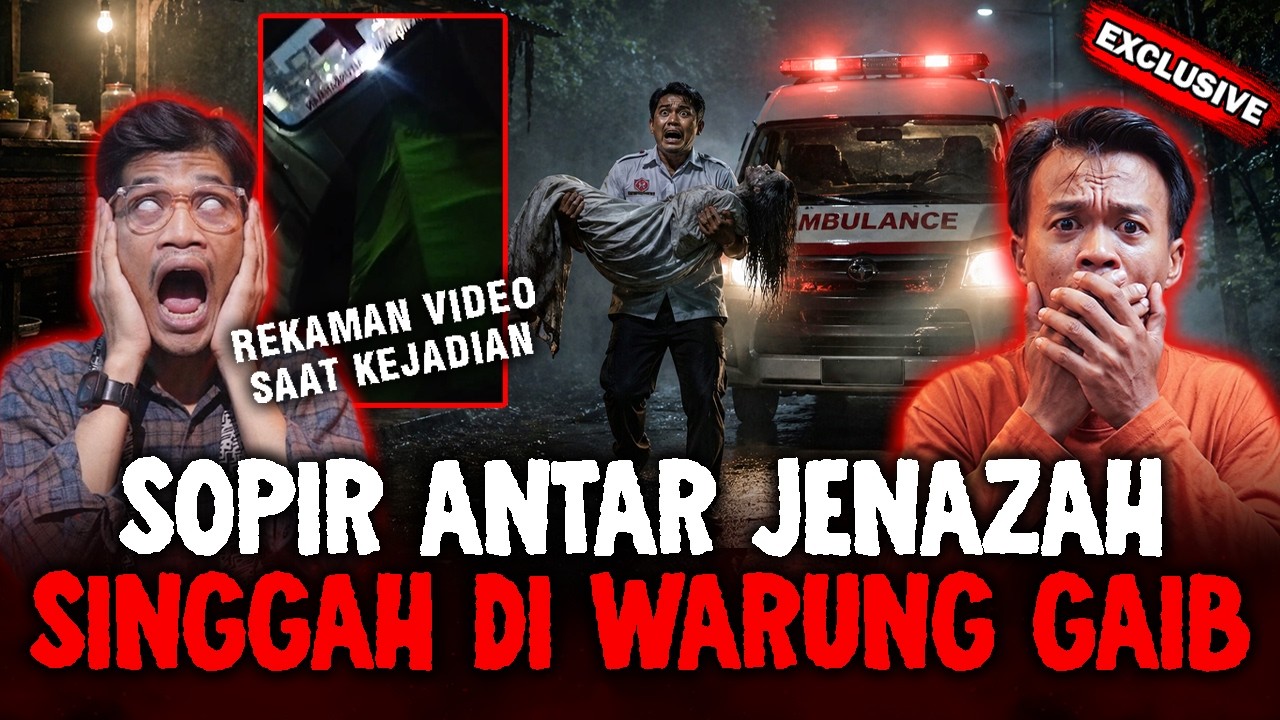 ADA BUKTI REKAMANNYA ! SOPIR AMBULANS INI MAMPIR DI WARUNG GAIB ANTAR JENAZAH MALAM HARI ! cover art