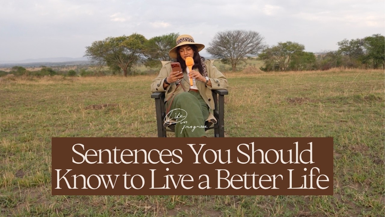 Sentences You Should Know to Live a Better Life  | Life in Progress Podcast cover art