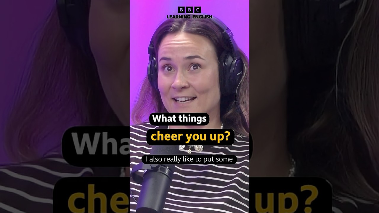 What cheers you up when you're in a bad mood? #realeasyenglish  #podcast  #bbclearningenglish cover art