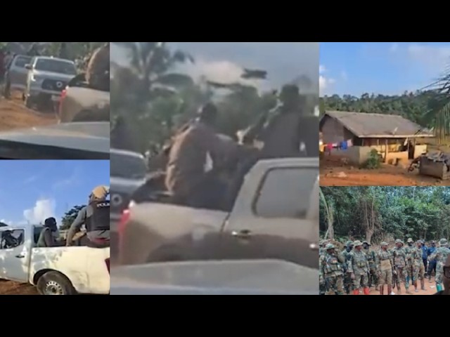 Clash between police & Naimos Personnel at Akyem Adukrom over Illegal site cover art