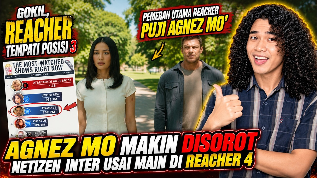 Agnez Mo Makin Disorot Fans Inter, Reacher Season 4 Tempati Posisi 3 'THE MOST WATCHED SHOW RN' cover art