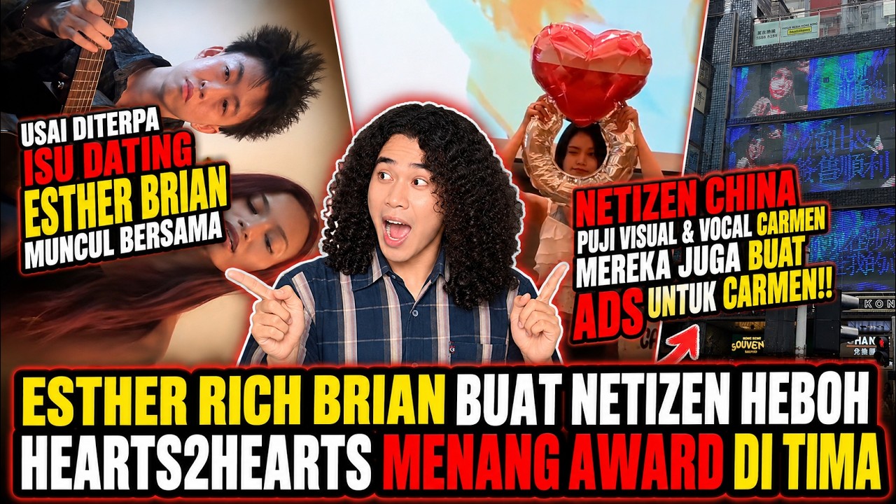 Esther No Na dan Rich Brian Buat Netizen Heboh, Netizen China Puji Visual & Vocal Carmen H2H cover art