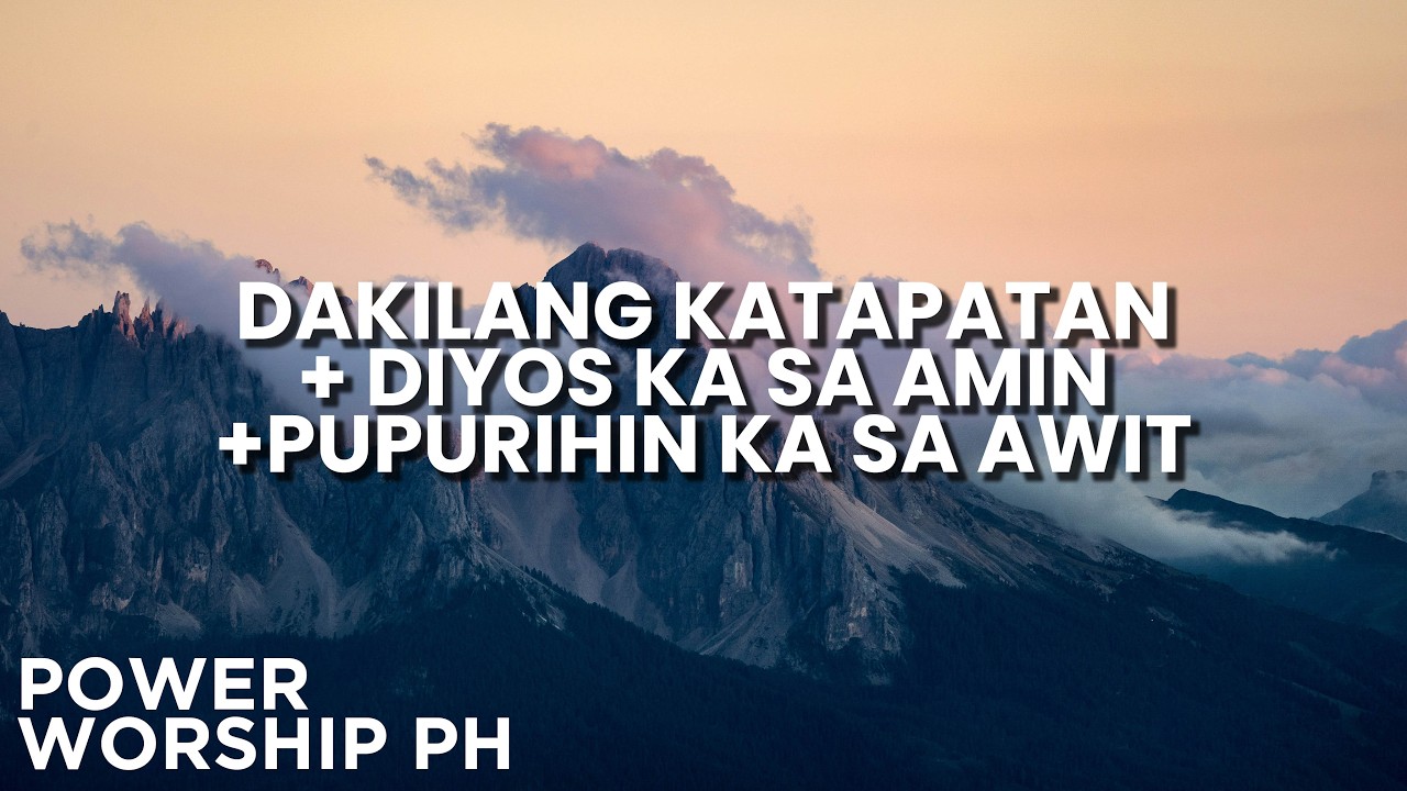 Dakilang Katapatan + Diyos ka sa Amin + Pupurihin Ka sa Awit  | Power Worship Ph cover art
