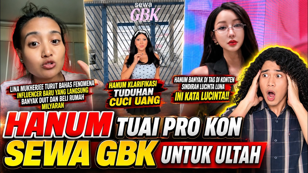 Heboh Hanum Mega Sewa GBK Buat Ultah, Namanya Diduga Jadi Influencer Yang Disindir Lucinta Luna? cover art