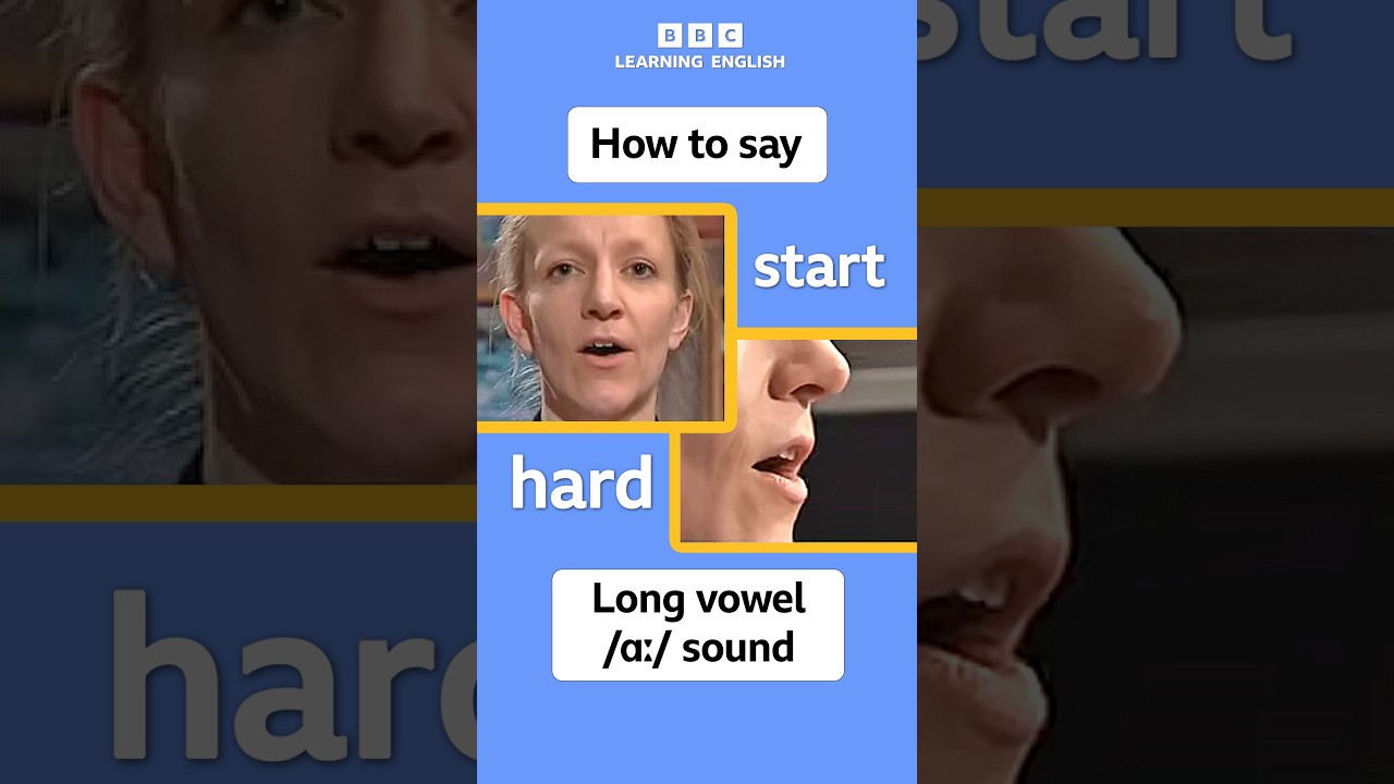 How to say the English long vowel /ɑː/ #shorts #english cover art