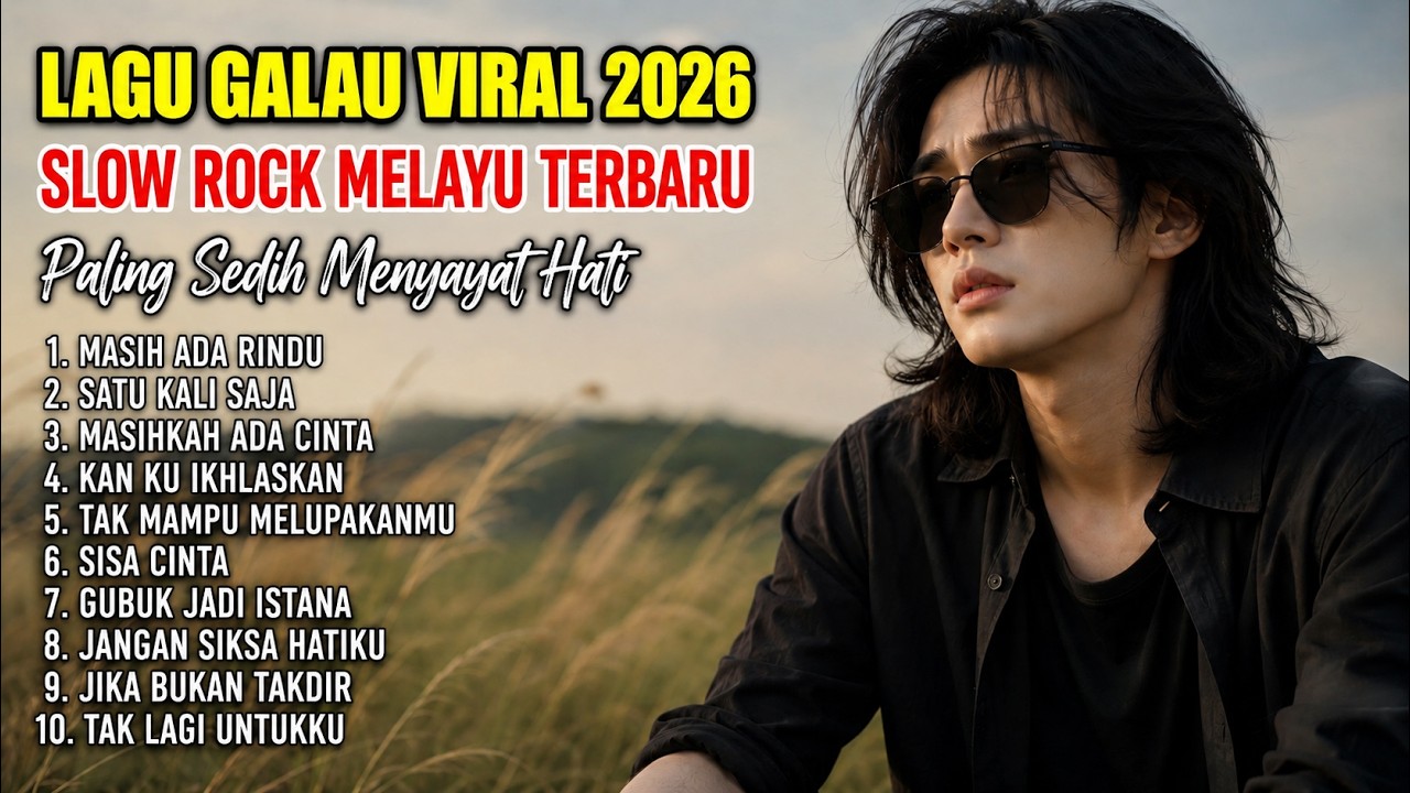 LAGU GALAU VIRAL 2026 | SLOW ROCK MELAYU TERBARU | MASIH ADA RINDU - PALING SEDIH MENYAYAT HATI cover art
