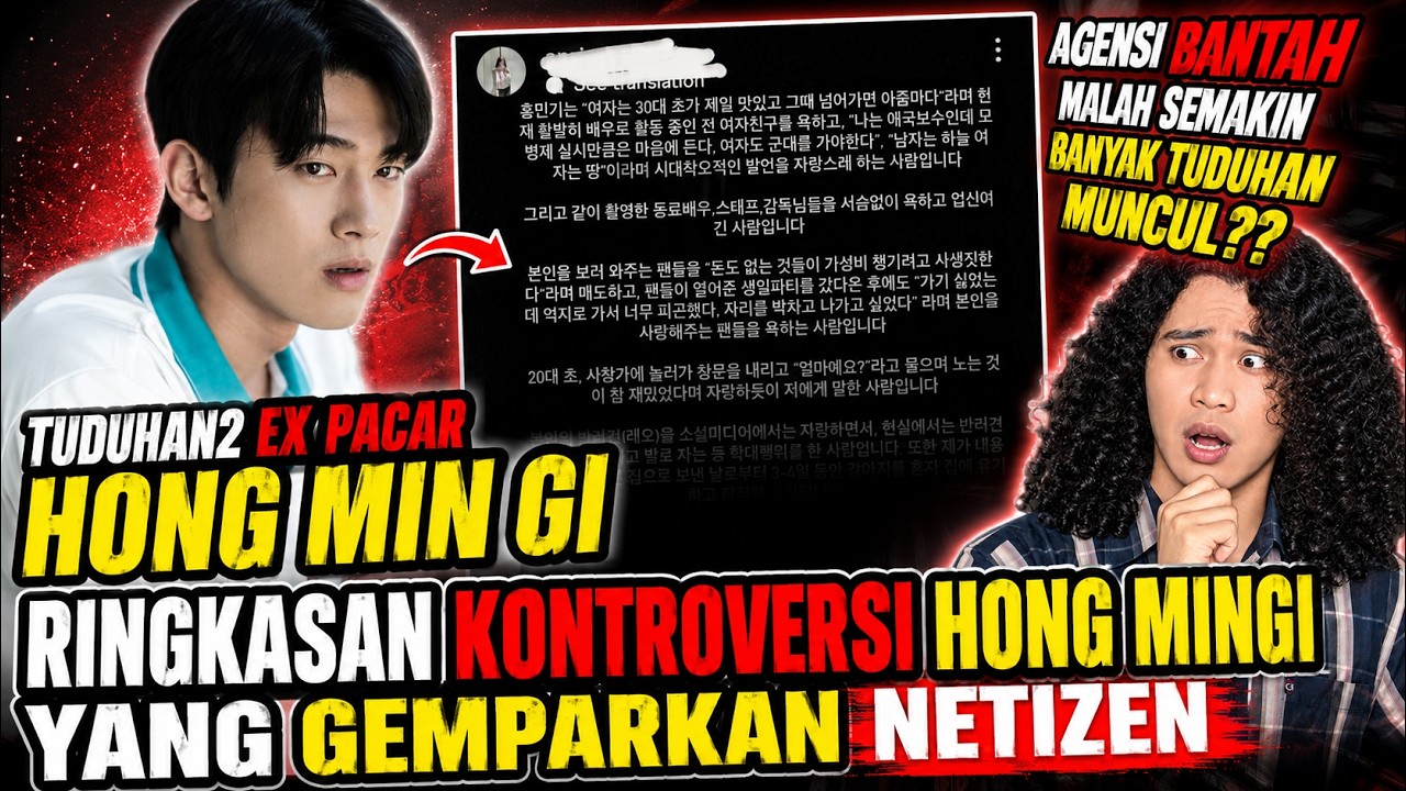 Sudah Selesai Syuting Study Group Season 2, Hong Min-Gi Malah Kena Skandal !! Begini Kronologinya cover art