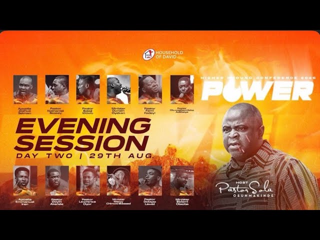 ANOINTED WITH POWER [PART 2] || HIGHER GROUND CONFERENCE || LAGOS-NIGERIA || APOSTLE JOSHUA SELMAN cover art