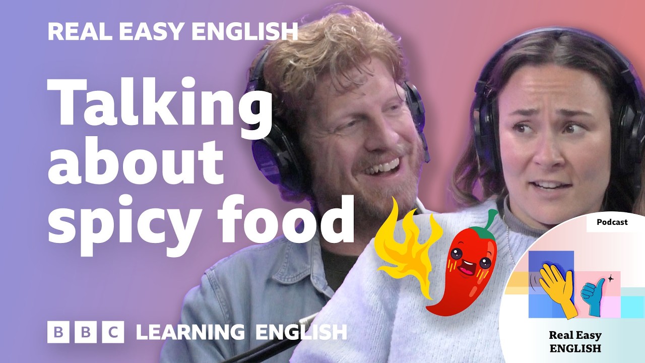 Do you like spicy food? 🌶️🥵 Improve your listening with Real Easy English cover art