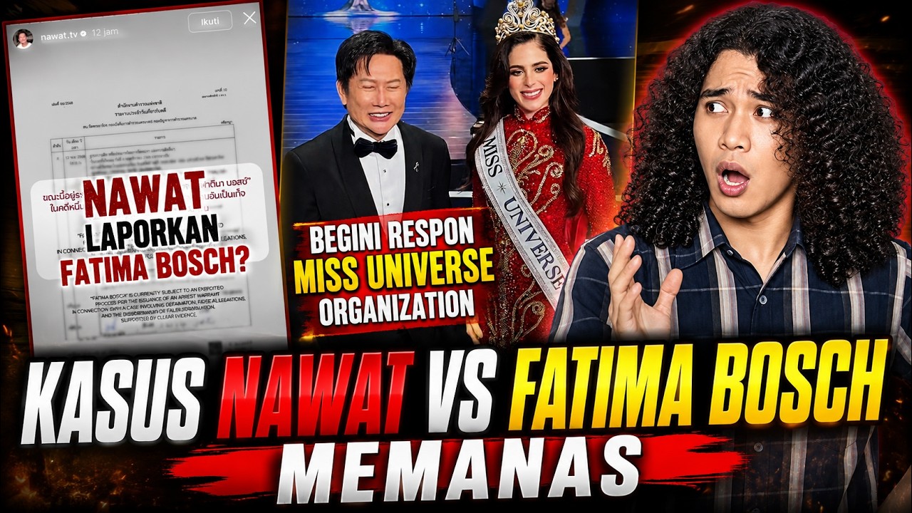 Panas !! Nawat Laporkan Fatima Bosch, Miss Universe Organization Langsung Keluarkan Statement cover art