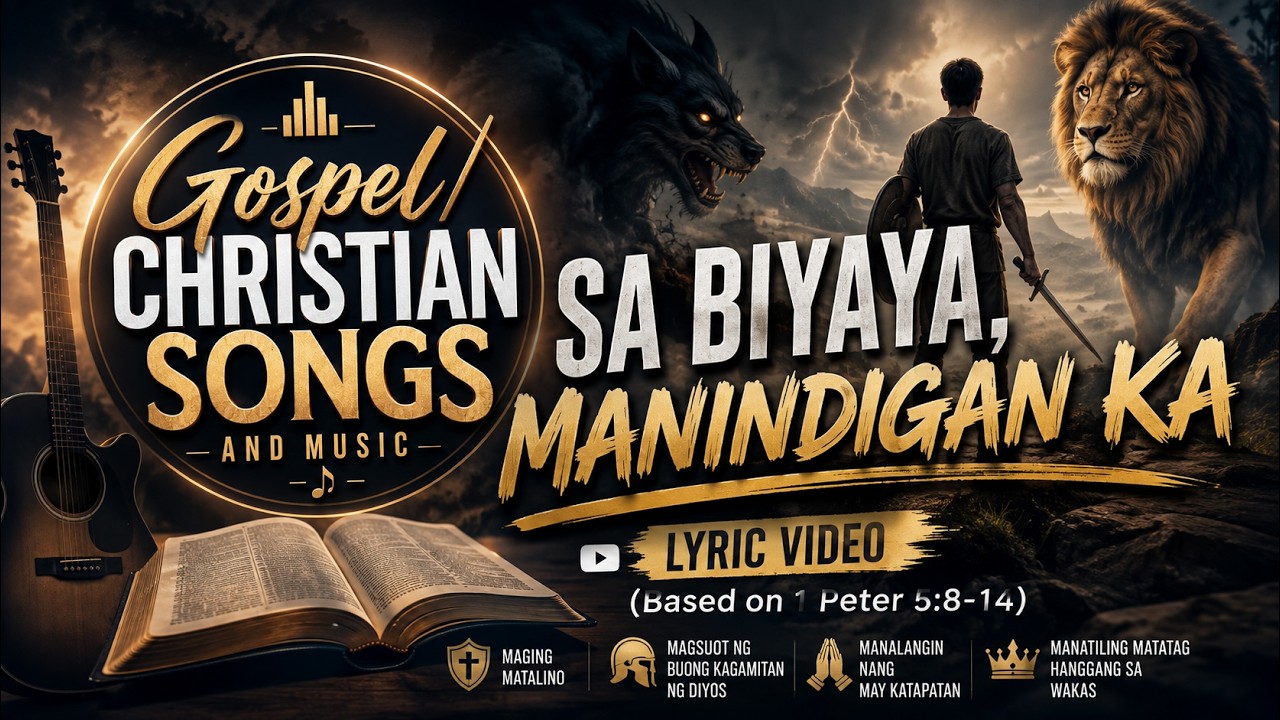 SA BIYAYA, MANINDIGAN KA (based on1 Pedro 5:8-14) | TAGALOG GOSPEL/CHRISTIAN SONGS cover art