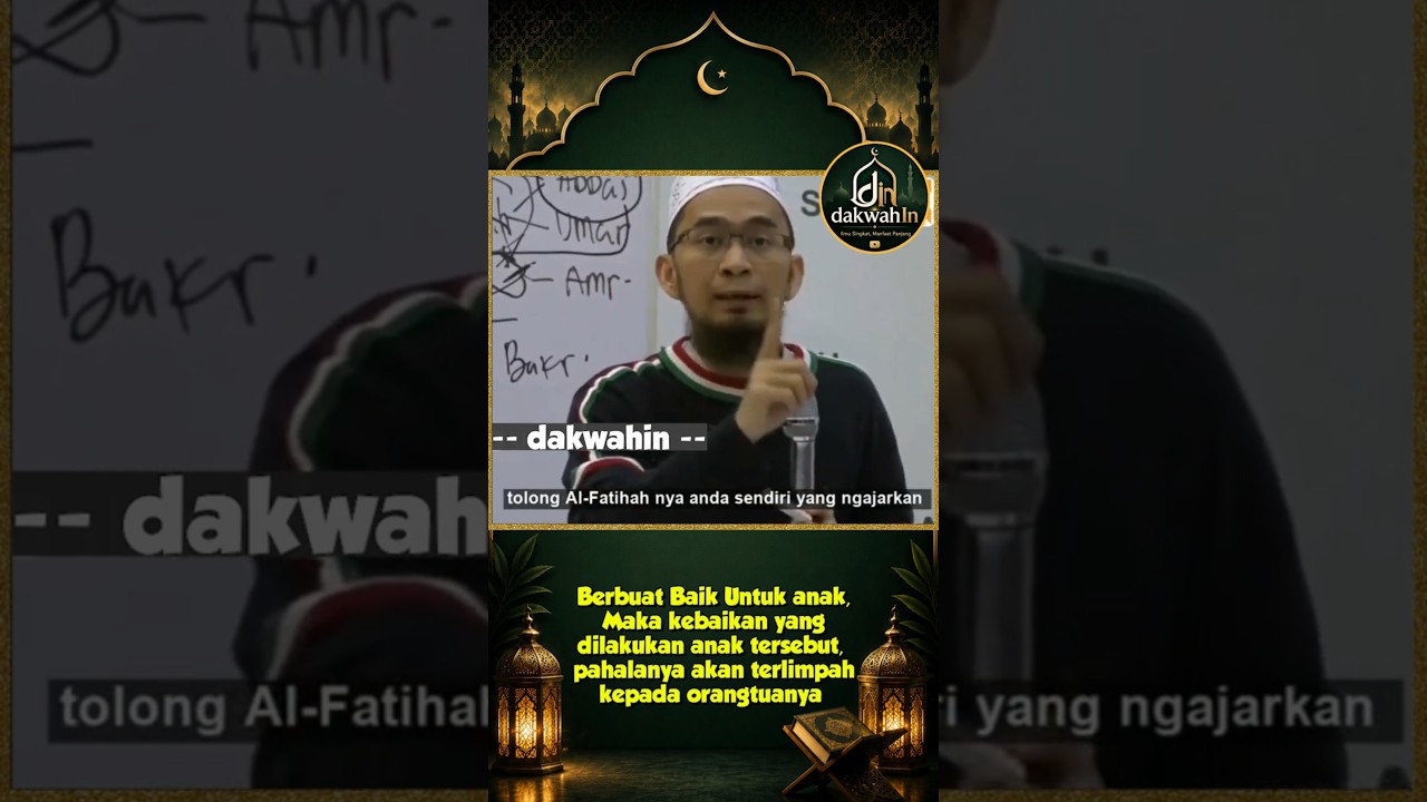 Ajarkan anak kita Al-fatihah oleh kita sendiri #kajianislam #ceramah #ustadzadihidayatofficial cover art