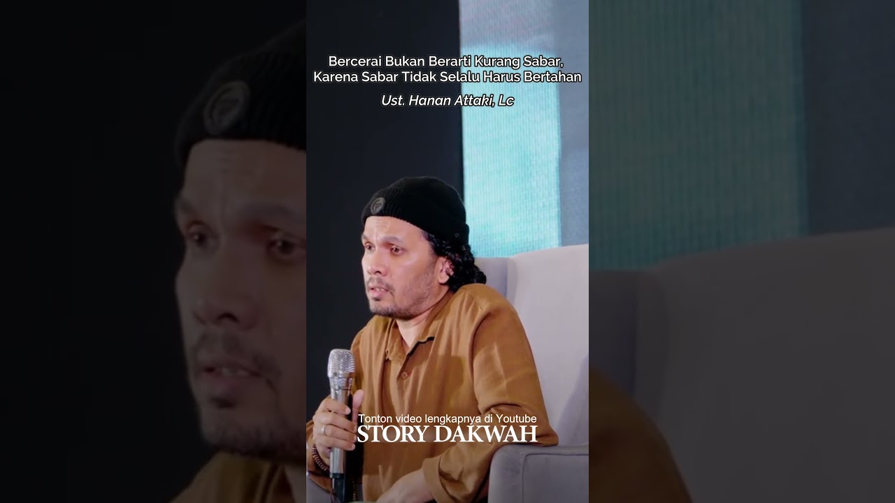 Bercerai Bukan Berarti Kurang Sabar, Sabar Tidak Selalu Harus Bertahan #shorts #ustadzhananattaki cover art
