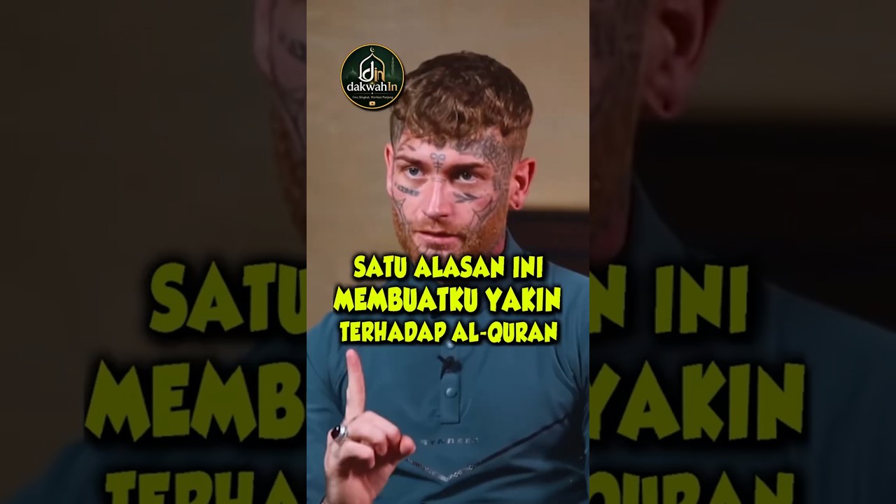Alasan ini membuat pria bertato ini percaya Al quran #hidayah #kajianislam #ceramah cover art