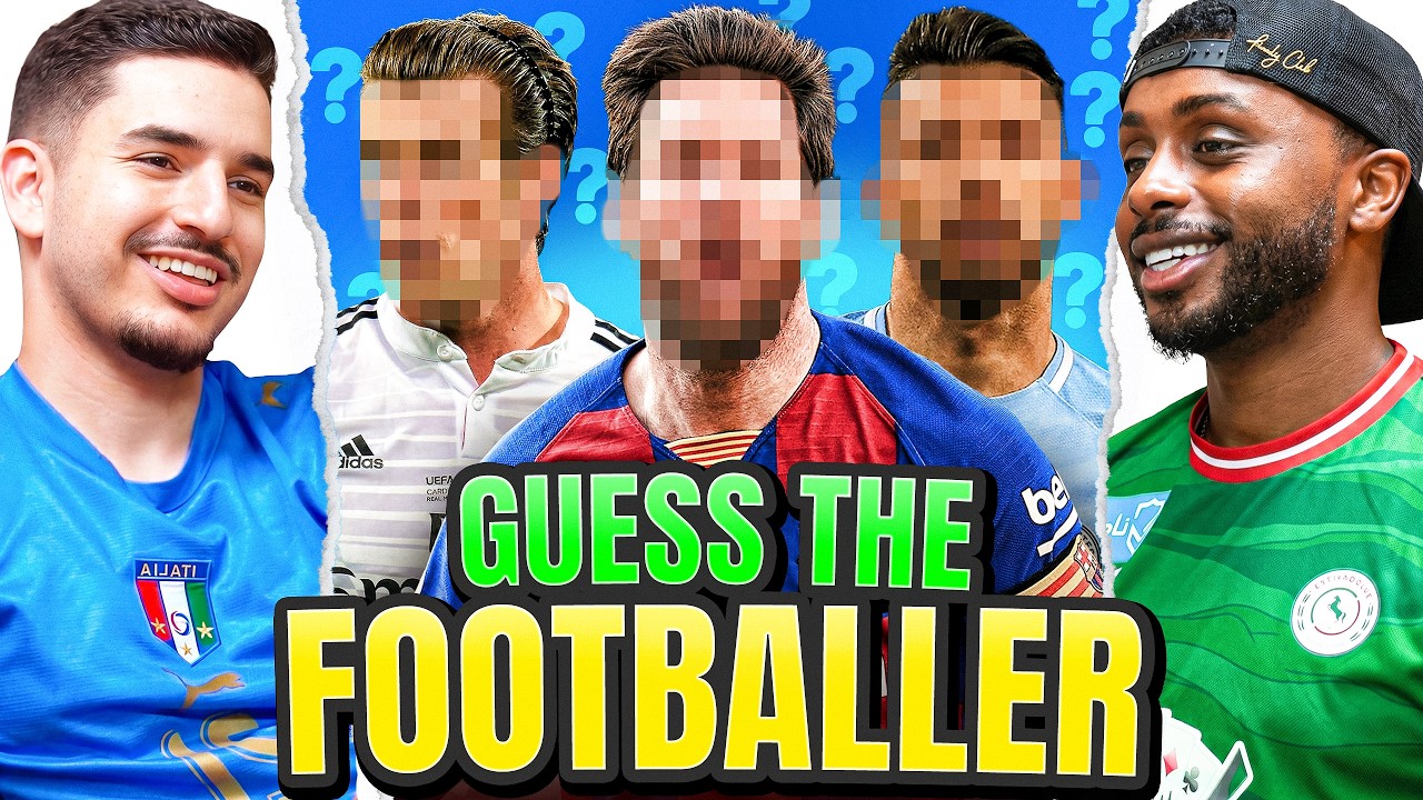 GUESS THE MYSTERY FOOTBALLER CHALLENGE! cover art