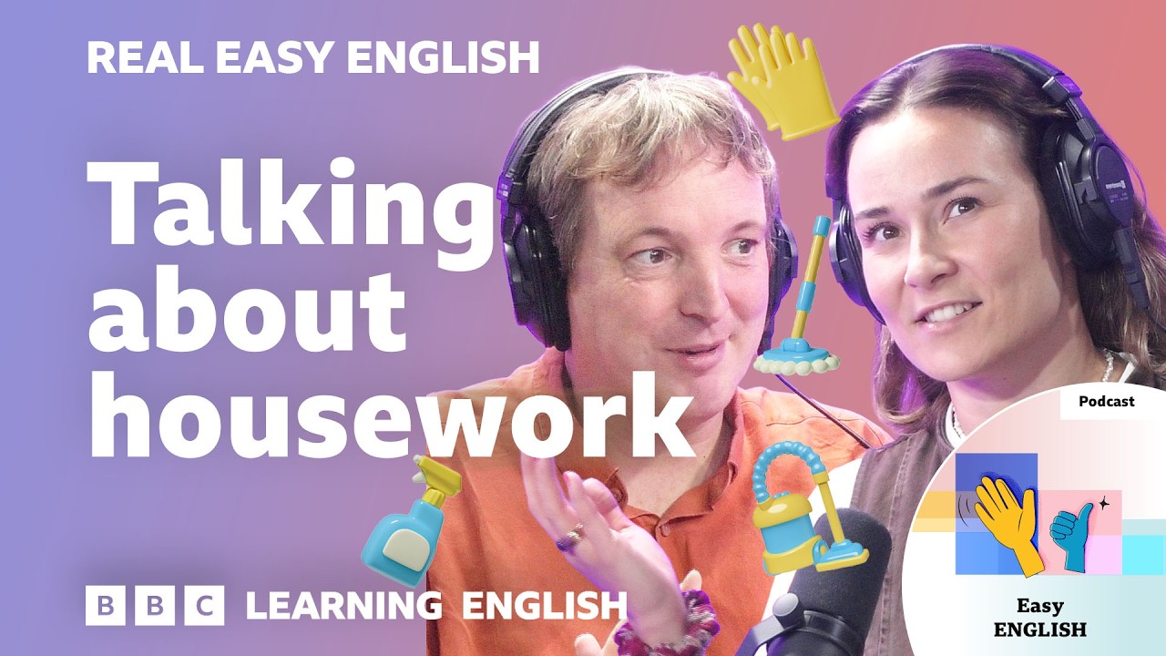 Do you like cleaning? 🚽🧹🧽 | Improve your listening skills with Real Easy English cover art