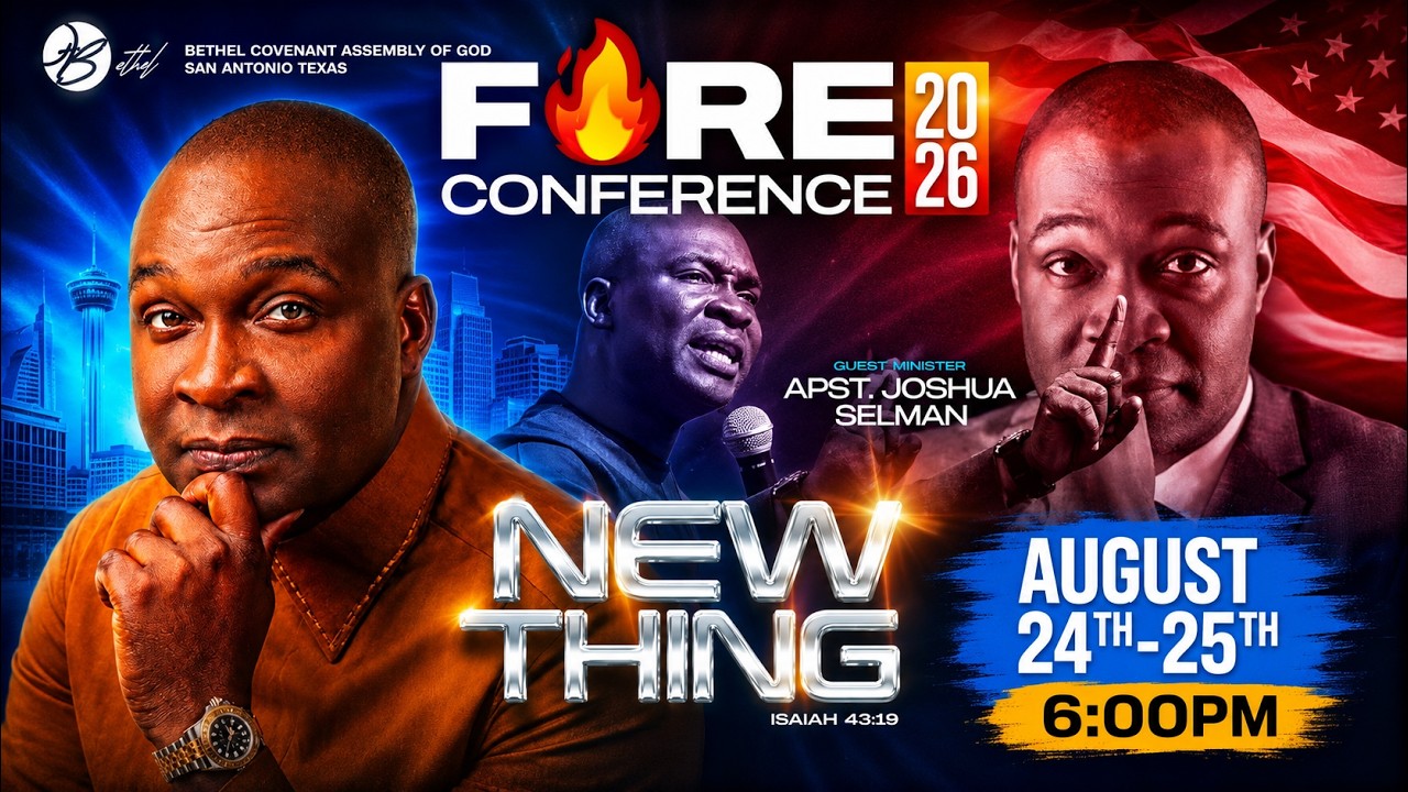 FIRE CONFERENCE DAY 10 || SAN ANTONIO-USA WITH APOSTLE JOSHUA SELMAN cover art