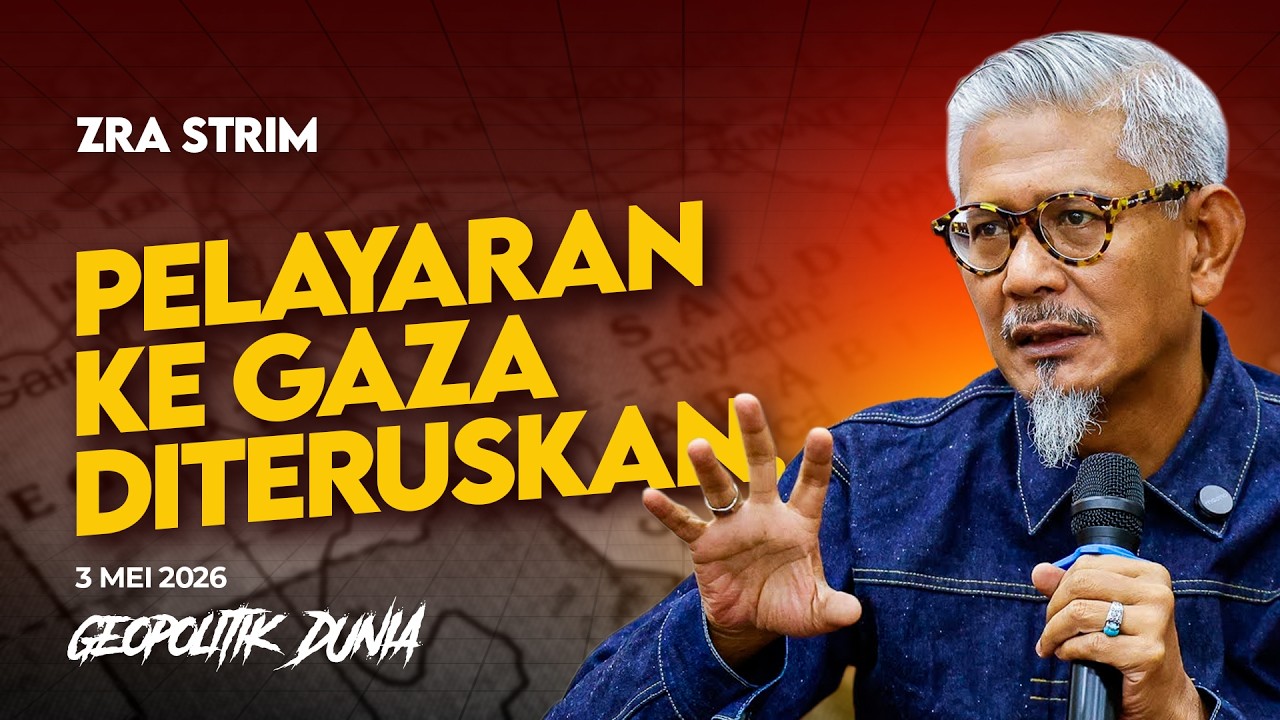 ZRA 3 MEI - Perlayaran Sumud Flotilla akan diteruskan | ZRA STRIM cover art