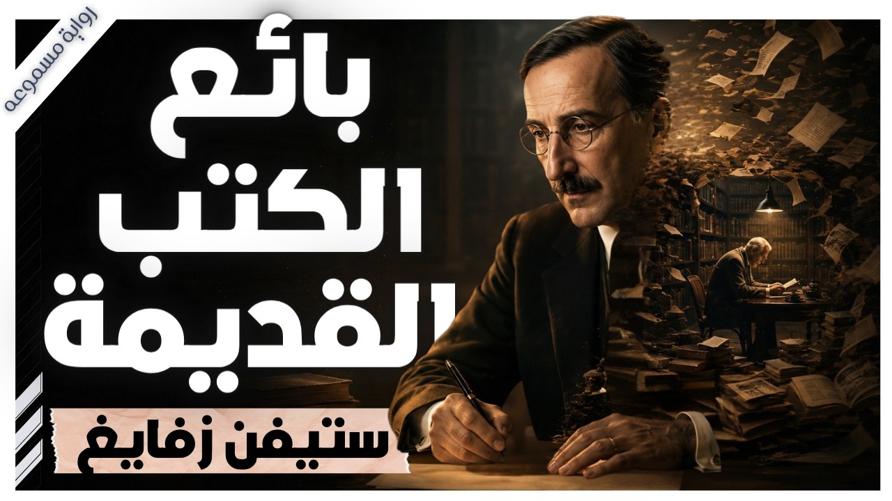 ماذا يحدث لعبقري لا يفهم العالم من حوله؟ | رواية مانديل بائع الكتب القديمة | ستيفان زفايغ cover art