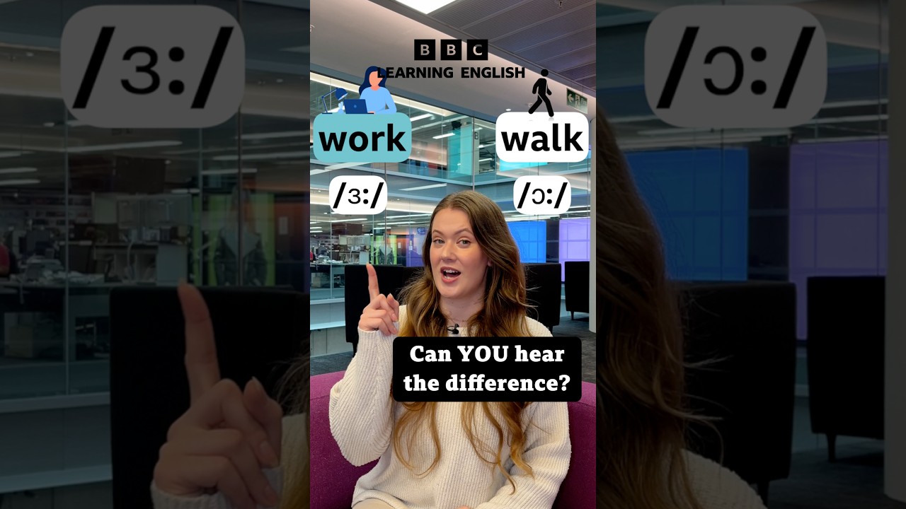 ‘walk’ and ‘work’ – what’s the difference? #shorts cover art