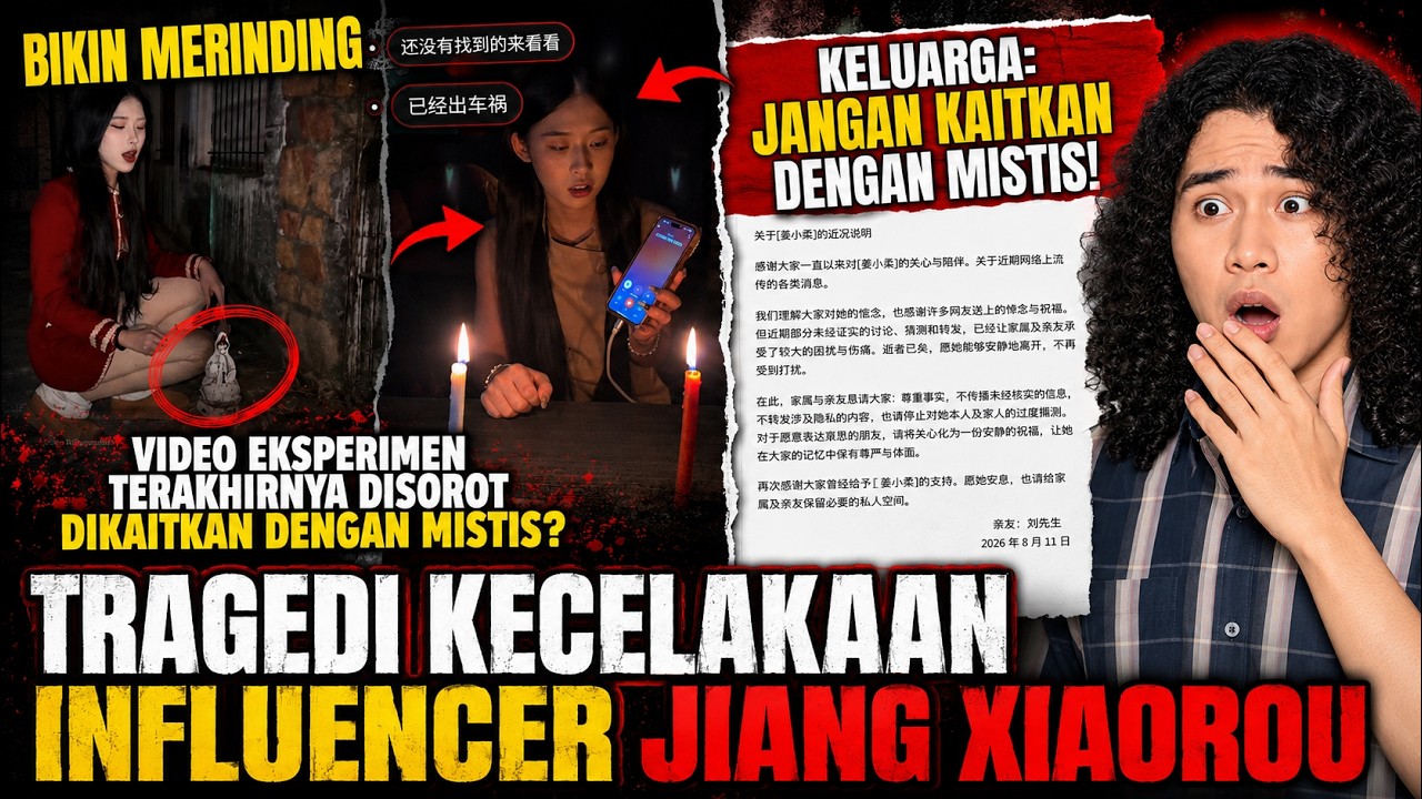 Kronologi Lengkap Tragedi Influencer Jiang Xiaorou | Kematiannya Dikaitkan Dengan Mistis?? cover art