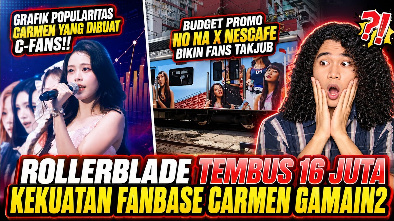 Budget Promosi No Na x Nescafe Disorot Netizen, C-Fans Rangkum Grafik Popularitas Carmen H2H cover art