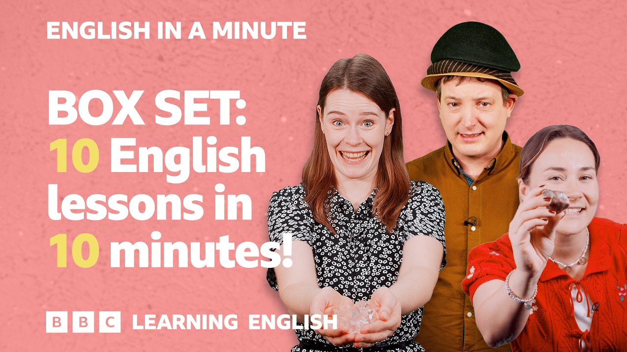 BOX SET: English In A Minute 31 – TEN English lessons in 10 minutes! cover art