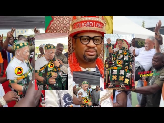 People of GA Land crowned a Chinese Man as Chief on GA Land Accra Ghana cover art