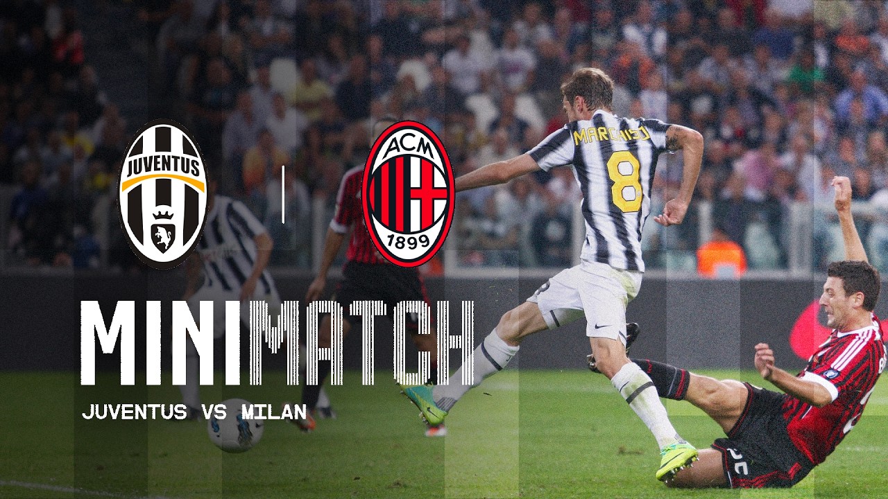 15 MINUTES OF JUVE-MILAN DRAMA! 😱 | Marchisio's Brace | October 2011