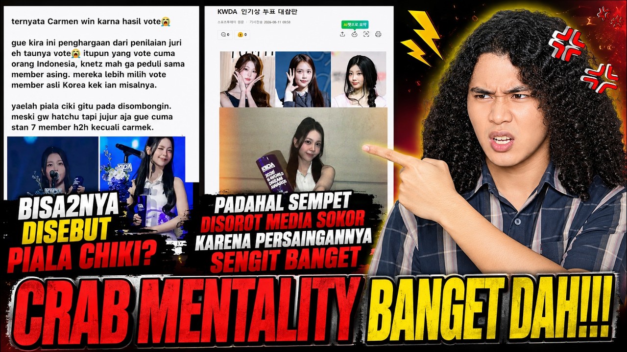 Crab Mentality Banget!! Kemenangan Carmen Hearts2Hearts di KWDA 2026 Malah Diremehin? cover art