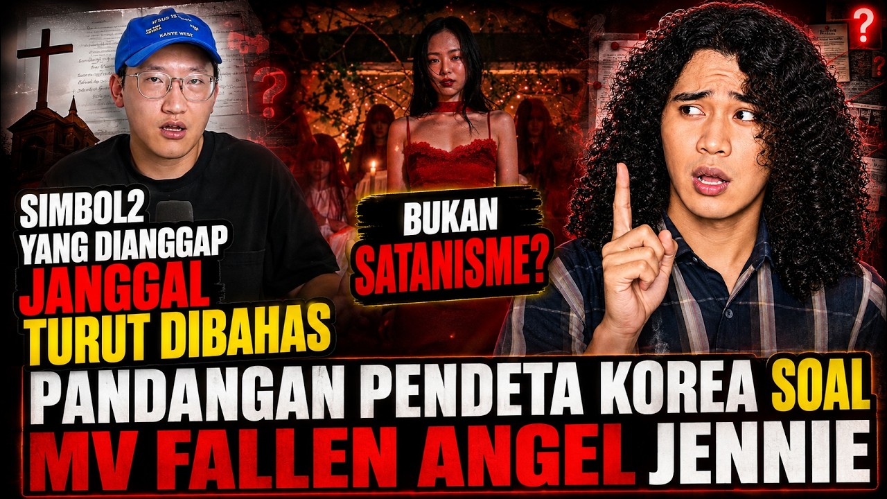MV 'Fallen Angel' Jennie BLACKPINK Dituding Sarat Simbol Satanisme, Pendeta Korea Beri Penjelasan cover art