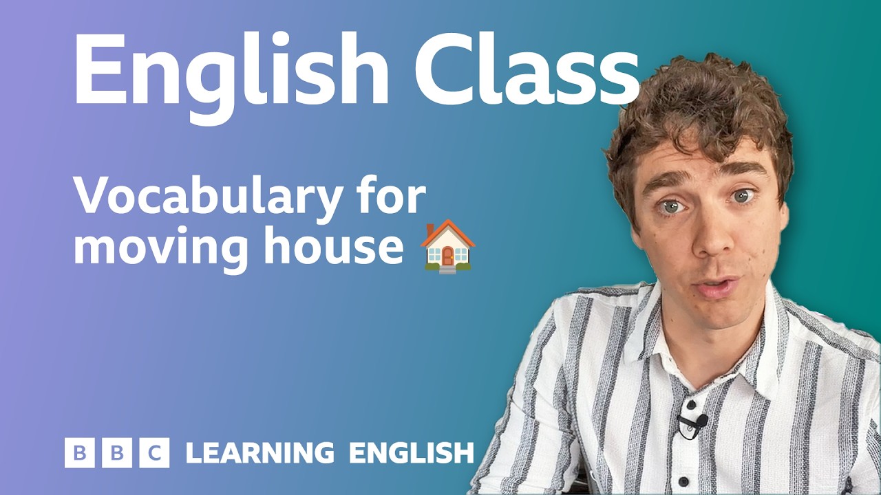 How to talk about moving house: English Class with George cover art