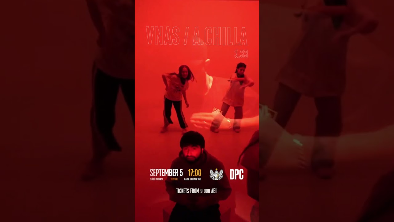 Vnas and A. CHILLA, September 5 in Armenia! #shorts #yerevan #armenia #hiphop #concert #live cover art